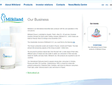 Tablet Screenshot of milkiland.nl